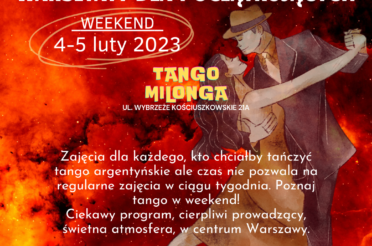 Tango OD ZERA w weekend
