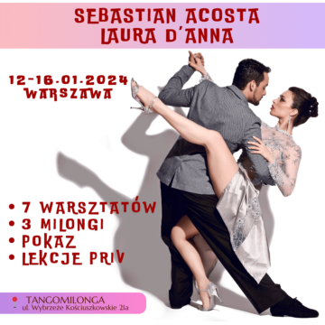 Sebastian Acosta i Laura D’Anna  (ARG) w Warszawie!